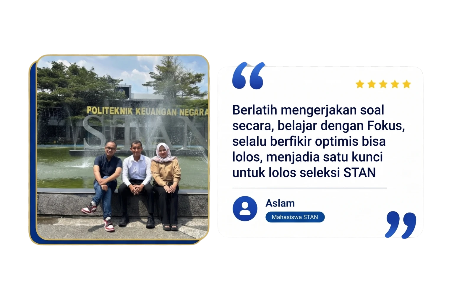 Testimonial STAN